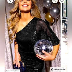 Cupshe Party Mode Sequin Dress size 10